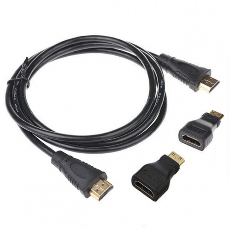 HDMI jungčių komplektas 3-viename