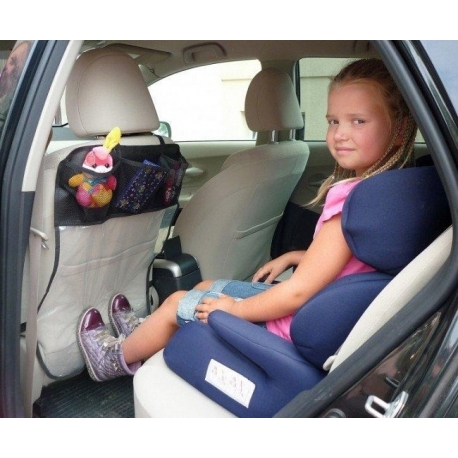 AUTO sėdynės apsauga (trys kišenėlės)