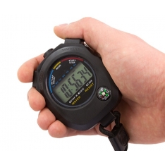 Sportinis chronometras su integruotu kompasu