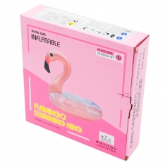 Plaukimo ratas su blizgučiais "Flamingas"