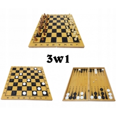 Rinkinys, skirtas žaisti šachmatais, šaškėmis ir nardais