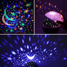 Naktinė LED Lempa, Žvaigždžių Projektorius