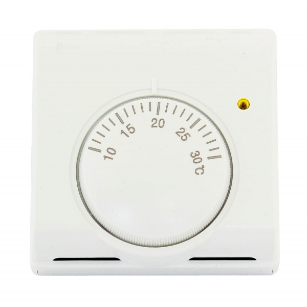 Kambario termostatas, temperatūros reguliatorius.