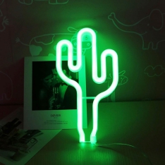 LED dekoratyvinė lempa "kaktusas"