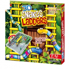 Žaidimas "3D SNAKESn' Ladders"