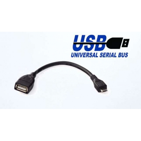 Perėjimas MICRO USB į USB (HOST OTG)