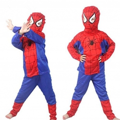 Vaikiškas žmogaus voro kostiumas