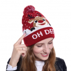 Kalėdinė kepurė su LED