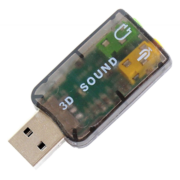 Aukštos kokybės USB garso plokštė