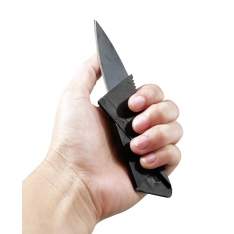 Sulankstomas peilis - išgyvenimo kortelė