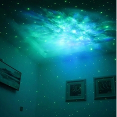 LED projektorius "Astronautas su žvaigždele"