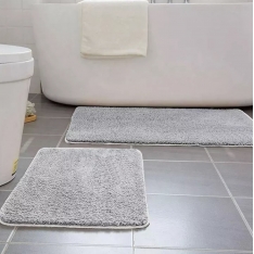 3-dalių, vonios kilimėlių rinkinys