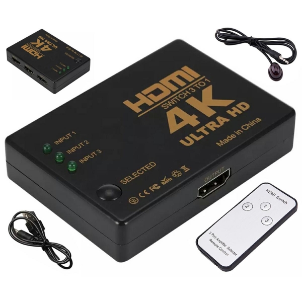 Kompaktiškas HDMI skirstytuvas