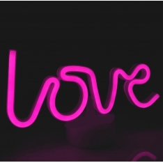 LED dekoratyvinė lempa "LOVE"