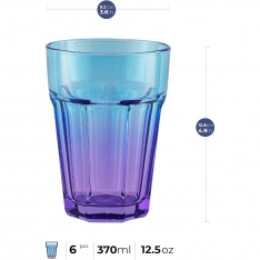 Stiklinės "Soft drink glass" 6vnt.