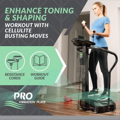 Vibro platforma - treniruoklis su gumomis