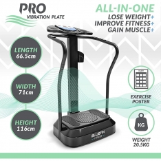 Vibro platforma - treniruoklis su gumomis