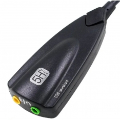 USB garso plokštė su Vitrual 7.1CH sistema