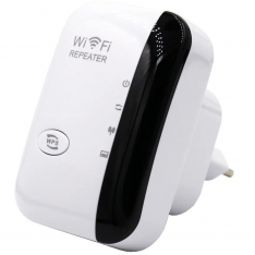 Kartotuvo 2,4 GHz signalo stiprintuvas Baltas