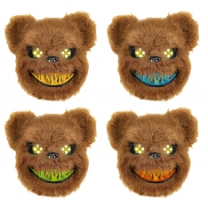 Veido kaukė su LED "Bear"