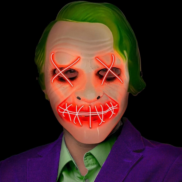 LED kaukė "Joker"