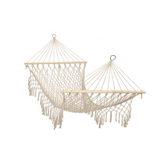 Boho stiliaus sodo hamakas