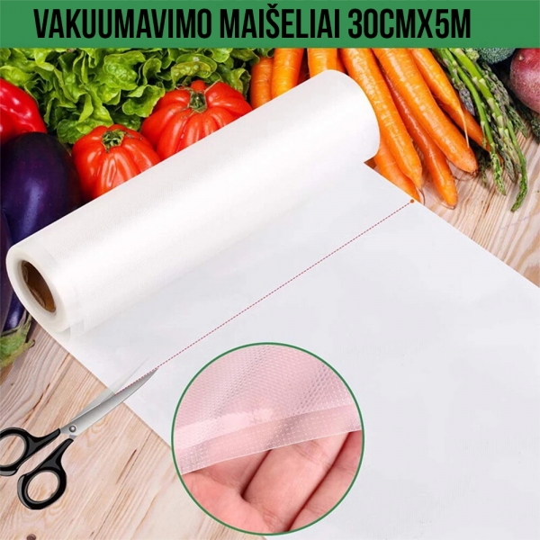 Vakuumavimo maišeliai "Rankovė" M