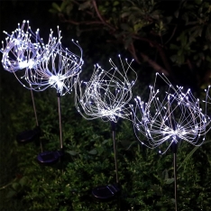 Sodo dekoracijos "Firework", 2 vnt. (Geltona)