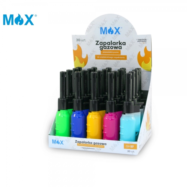 Daugkartinio naudojimo žiebtuvėlis „MAX“
