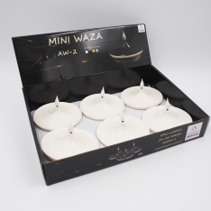 Dekoratyvinė LED žvakė „Mini Waza“ (AW-2), balta