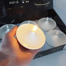 Dekoratyvinė LED žvakė „Mini Waza“ (AW-2), balta