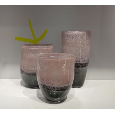 Stiklinė vaza – 18.5×11×25 cm | Forma Lumo kolekcija
