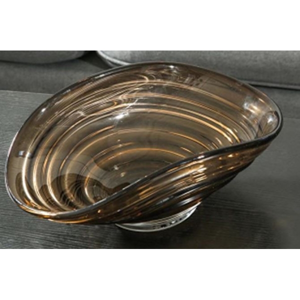 Elegantiška 36x26x14 cm stiklo lėkštė
