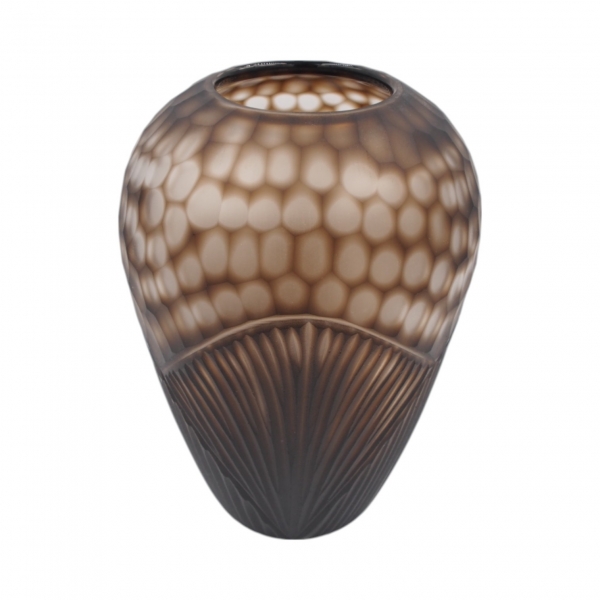 Stiklinė vaza „Forma Lumo“, 13.5 × 13.5 × 35.5 cm