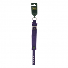 HUNTER violetinis nailoninis šunų antkaklis, 45 cm