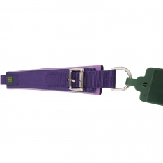 HUNTER violetinis nailoninis šunų antkaklis, 45 cm