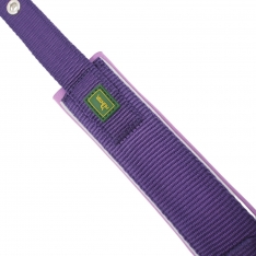 HUNTER violetinis nailoninis šunų antkaklis, 45 cm