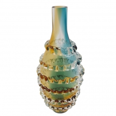 Dekoratyvinė stiklo vaza 19 × 44,5 cm