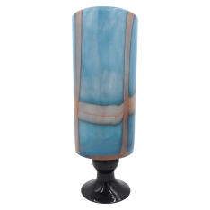 Stiklinė dekoratyvinė vaza, 14×40 cm