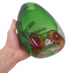 Stiklinė vaza, 18x7x27 cm – Forma Lumo kolekcija