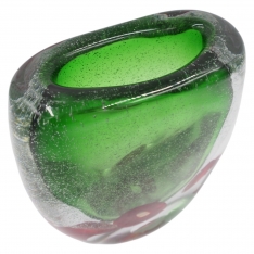 Stiklinė vaza, 17x7.5x20 cm – Forma Lumo kolekcija