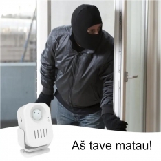 Praėjimo skambutis (galima įrašyti balsą)