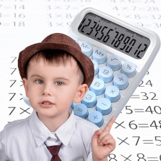 Spalvingas MINI skaičiuotuvas