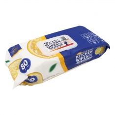 Drėgnos valymo servetėlės "Kitchen Wipes"