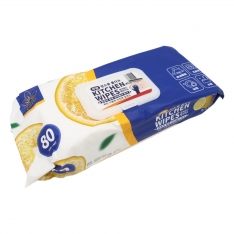 Drėgnos valymo servetėlės "Kitchen Wipes"