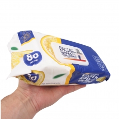 Drėgnos valymo servetėlės "Kitchen Wipes"