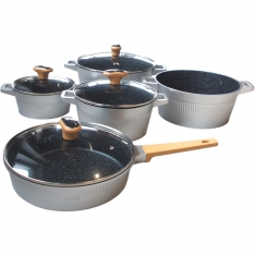 Puodų rinkinys OFSE "Athena silver"