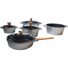 Puodų rinkinys OFSE "Athena silver"
