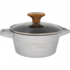 Puodų rinkinys OFSE "Athena silver"