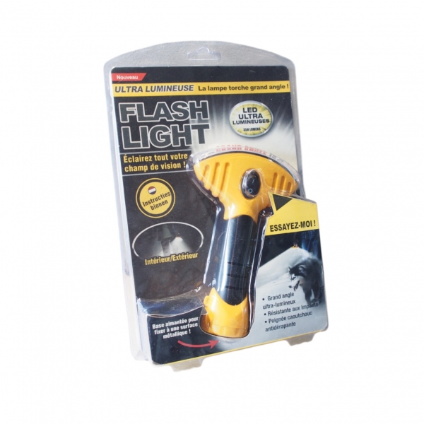 LED žibintuvėlis „Flash Light“ su plačiu apšvietimo kampu